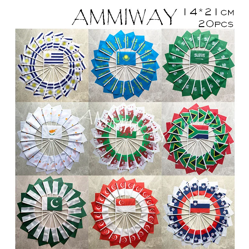 AMMIWAY 14x21 см 20 шт. Суринам Демократическая Республика Конго Афганистан Шотландия
