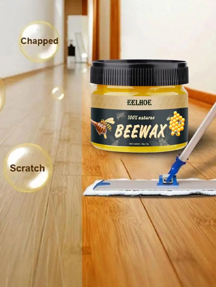 

Organic Natural Pure Wax Wood Seasoning Beewax Complete Solution Furniture Care Beeswax Home Cleaning Polishing Waterproof 2021