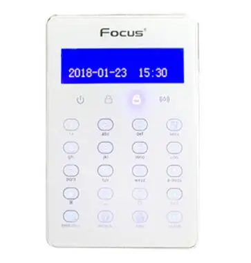 FC7688 Plus 8+88 Wired Zones Security Alarm System LAN+GSM for big house anti-theft with motion detectors and alarming sirens |