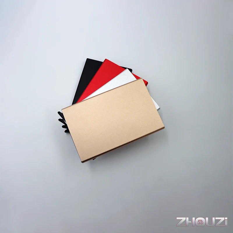 Кредитная Гарантия мужской Тонкий Rfid-кошелек с защитой от кражи металлический