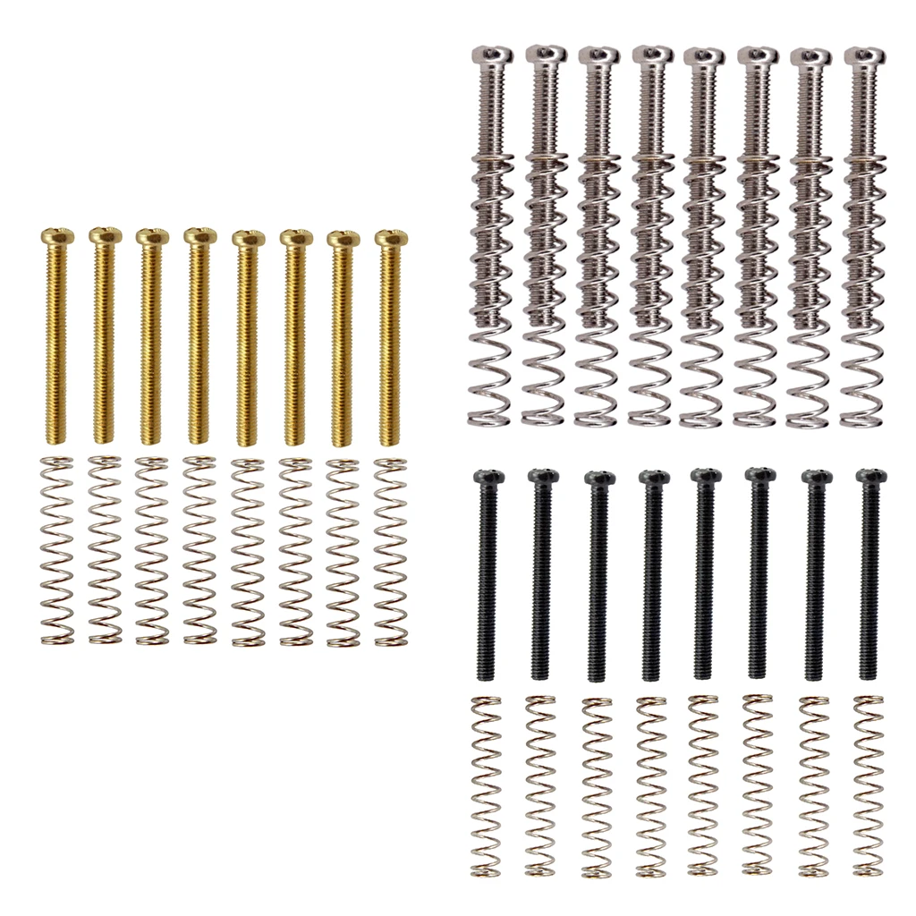 Металлическая двойная катушка Humbucker 8 пар крышка кольца для захвата монтажные