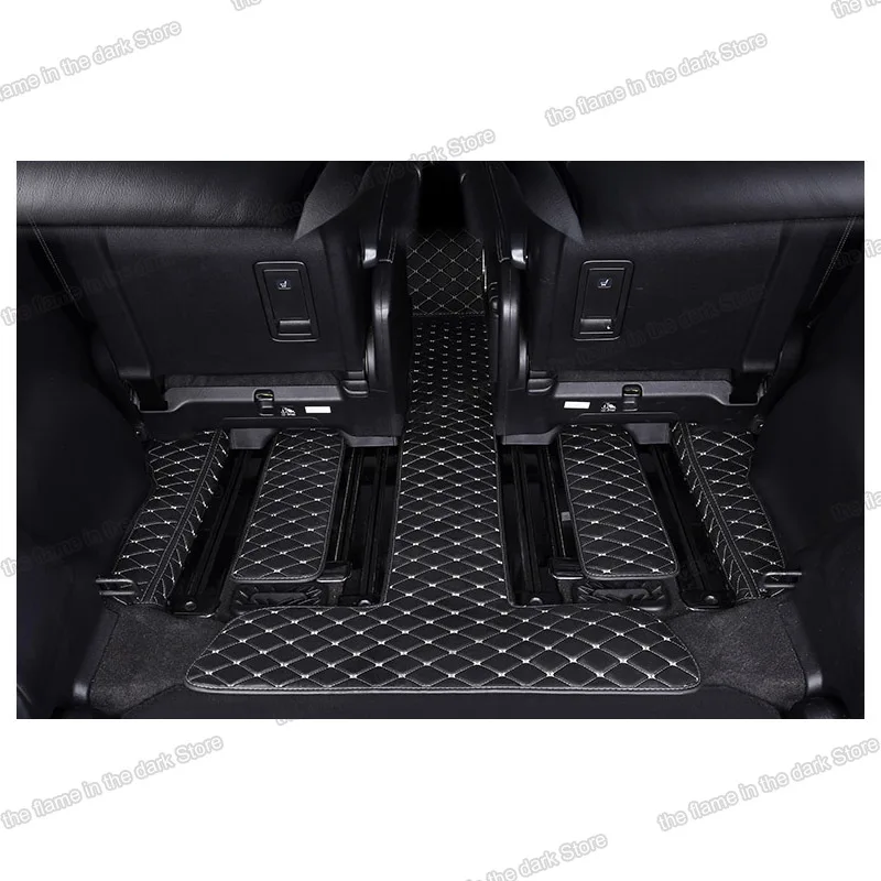 

Lsrtw2017 Leather Car Floor Mats Carpet Rug for Honda Odyssey 2014 2015 2016 2017 2018 2019 2020 2021 3 Rows RC1 RC2 Accessories