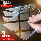 Защитное стекло с полным покрытием для iPhone 12, 12 Pro, XS Max, 12, SE 2020, 6, 6s, 7, 8 Plus, 3 шт.