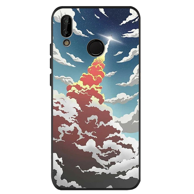 Мягкий силиконовый чехол для Huawei 40 30 20 10 9 Lite Pro P smart 2019 Y6 Prime2019 Y9 2018 | Мобильные