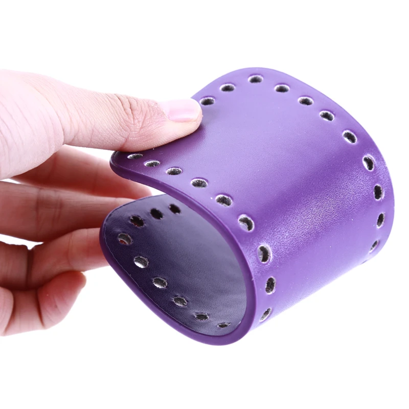 

Длинное основание для вязаной сумки искусственная кожа основание ручной работы с 52 отверстиями