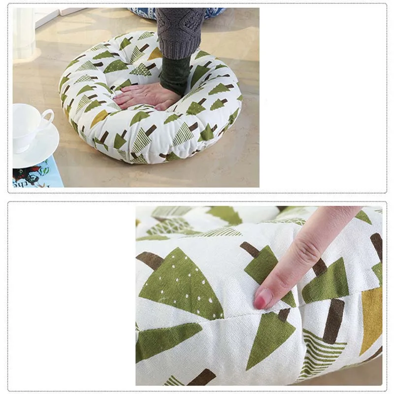 Подушка для сиденья с принтом японский кошачий хвост ортопедический коврик