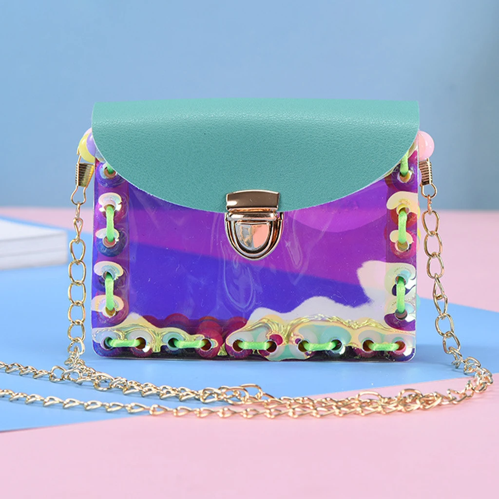 

Colorful Beaded Bag Toy Handmade Material Kit Imagination Skills Beautiful