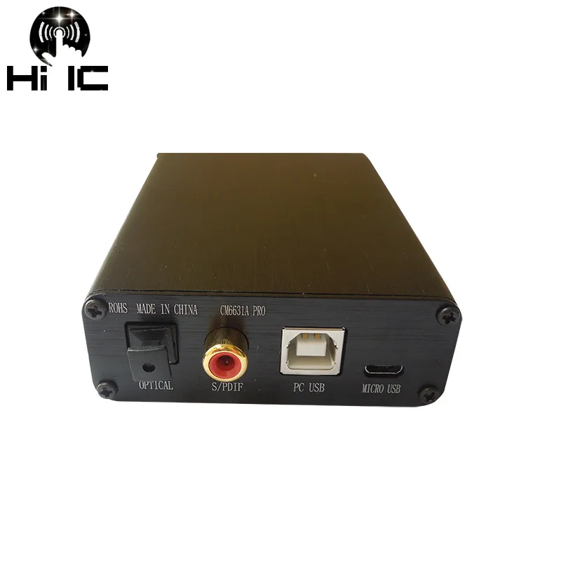 HIFI аудио CM6631A цифровой интерфейс 32/24 бит 192K звуковая карта USB к I2S IIS SPDIF оптический
