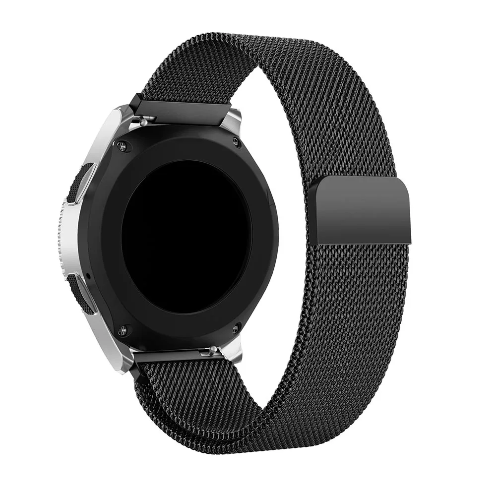 Для Huami Amazfit GTR 47 мм 42 ремешок из нержавеющей стали Магнитная Миланская петля Smartwatch