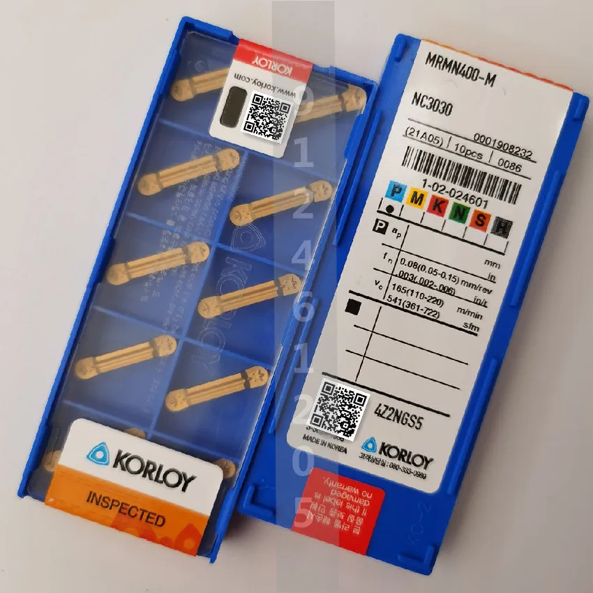

MRMN200-M NC3030/MRMN250-M NC3030/MRMN300-M NC3030/MRMN400-M NC3030 KORLOY оригинальные карбидные вставки CNC 10 шт./кор.