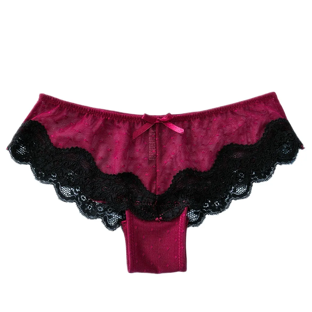 Хлопковые трусики модное тонкое полупрозрачное нижнее белье для женщин