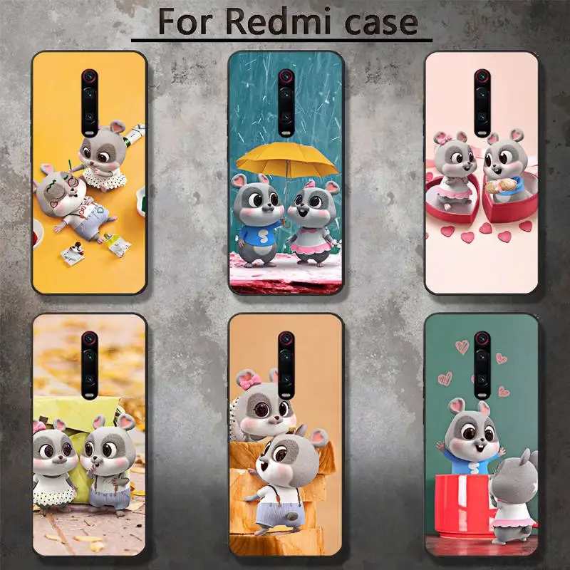 

Cute couple rabbit Phone Case for RedMi 5 5plus 6 Pro 6A S2 4X GO 7A 8A 7 8 9 K20 case