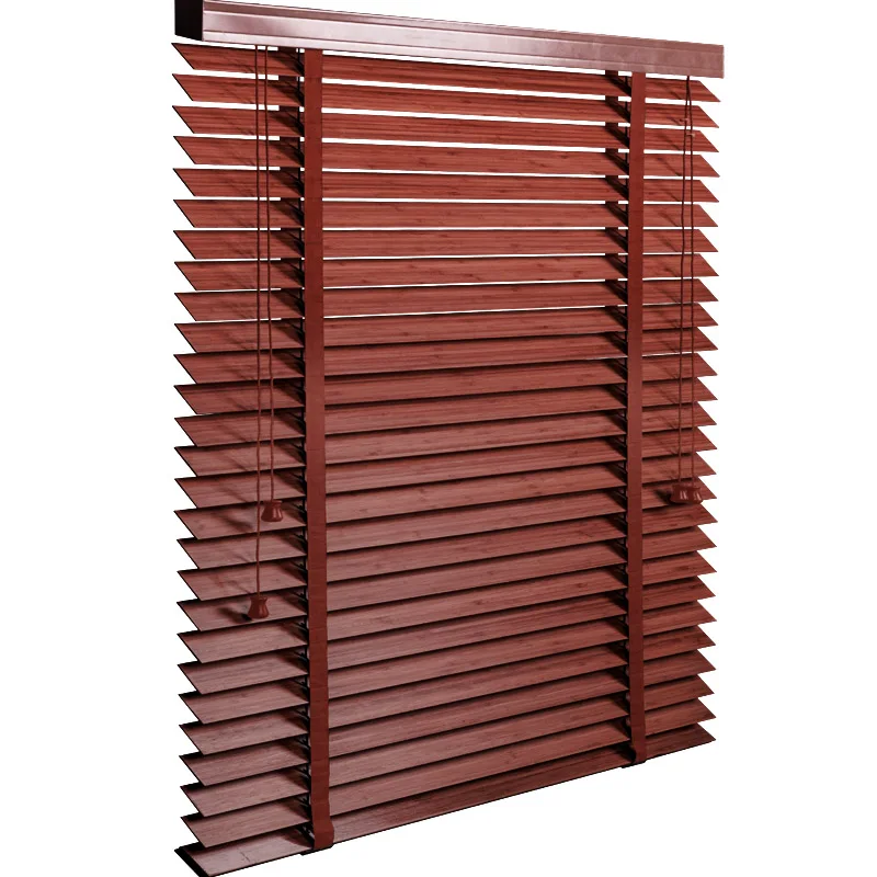 SUNfree жалюзи из липы деревянные с клейкой лентой натурального дерева 50 мм