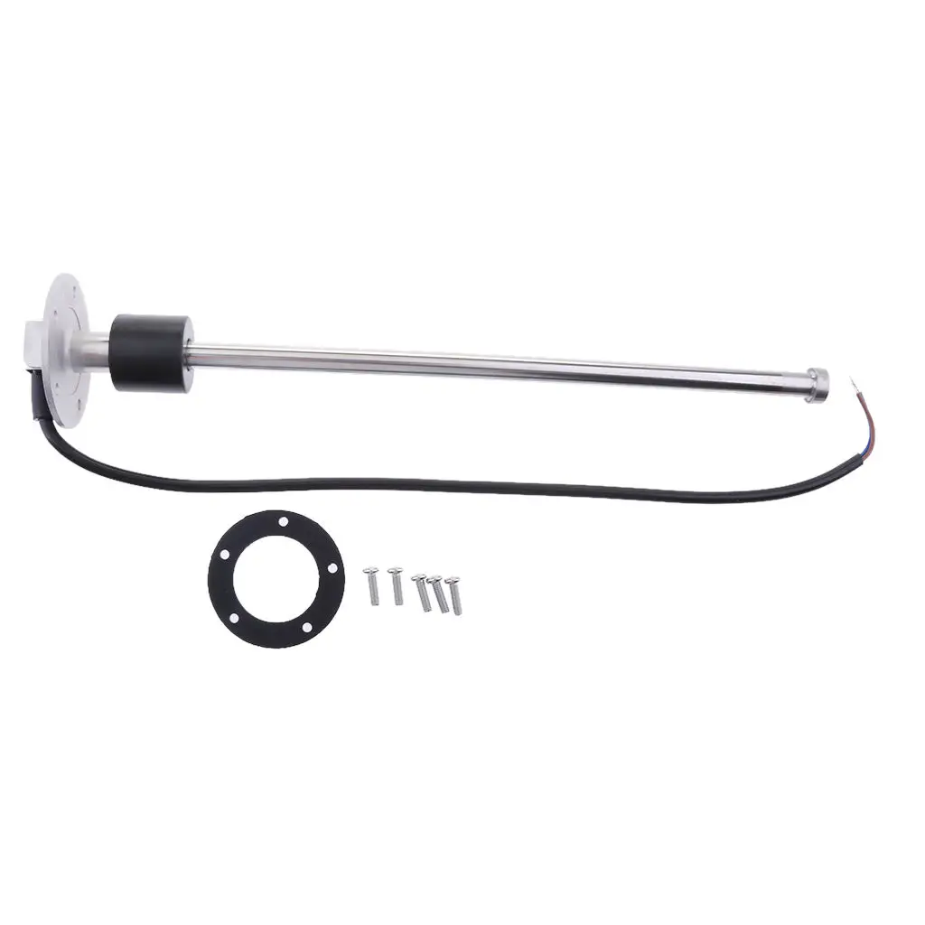 

Fuel Tank Level Sensor - 316ss Liquid Level Gauge Water Sender Unit for Use in Trucks Generators or Gen set