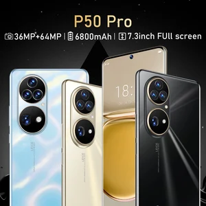 global version 7 3 inch p50 pro smart camera game phone 5g 16gb1tb 6800mah 64mp camera unlocked phone telefon celulares phone free global shipping
