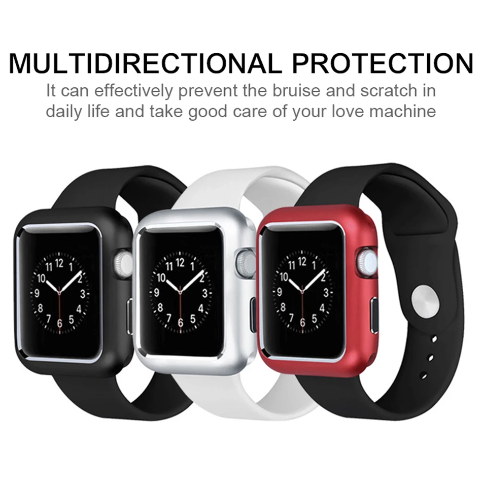 Защитный чехол аксессуары для умных часов Магнитный защитный iPhone Watch 40 42 38 44 мм |