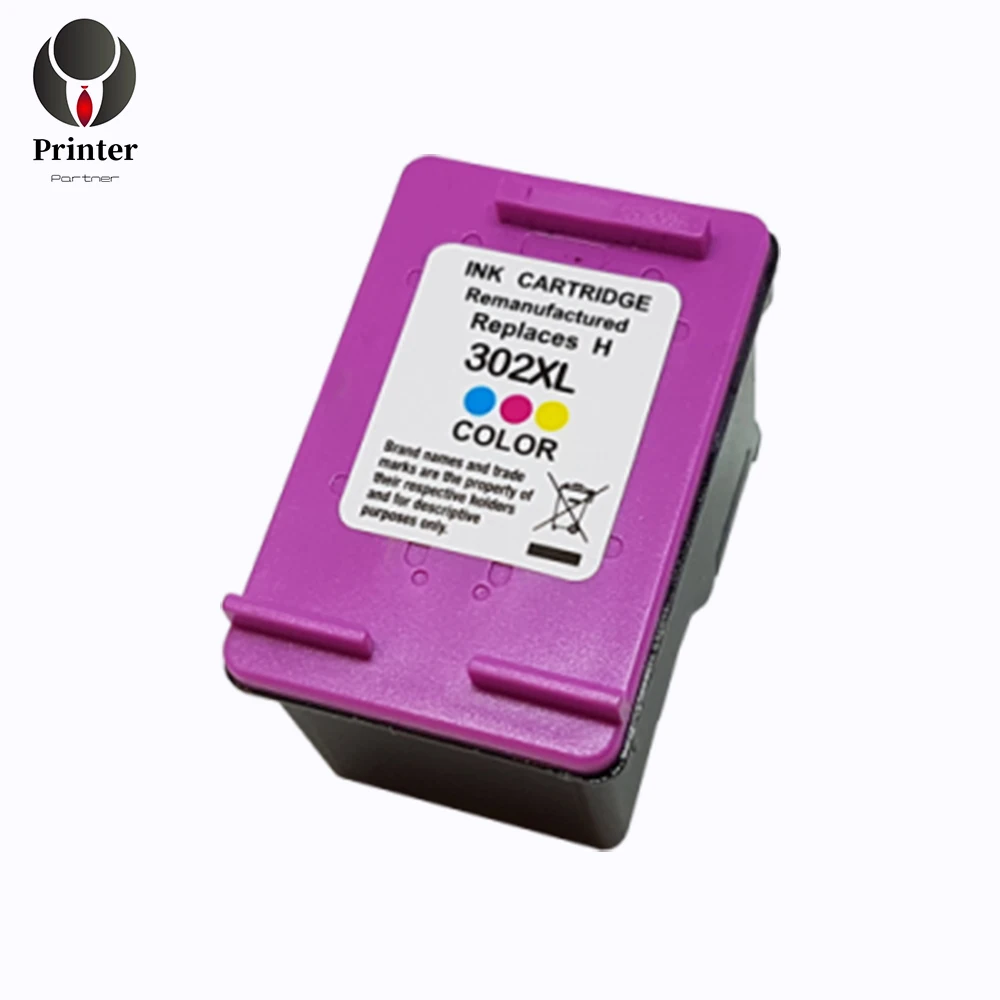 Сменный картридж 302 для принтера партнеров совместимый с hp officejet 3830 3831 3832 3833 3834 3835