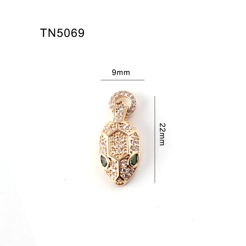 

10pcs TN5069 Alloy Zircon animal Nail Art Crystals nail jewelry Rhinestone nails accessories supplies nail decorations charms
