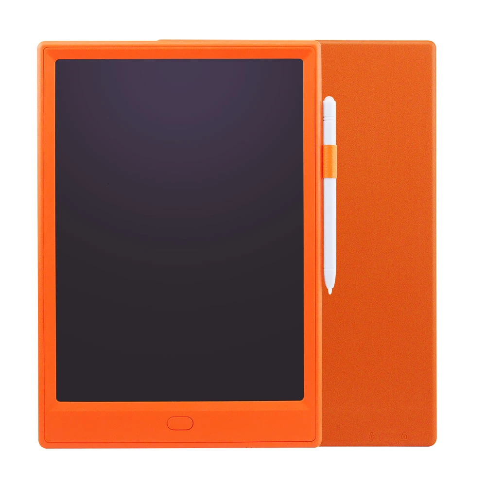 Orange CHYI 10 дюймов стираемый планшет цифровой блокнот для рисования беспроводной электронный блокнот 1" розовый электронный блокнот красочный блокнот для бизнеса - Цвет: Orange