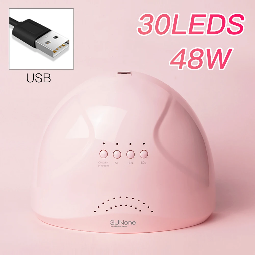 

New Arrival UV Nail Lamp Gel Lacquer Dryer 48W UV Led Lamp Nail Dryer Curing Light Sun UV Manicure Lamps LED Nail Art Lamp