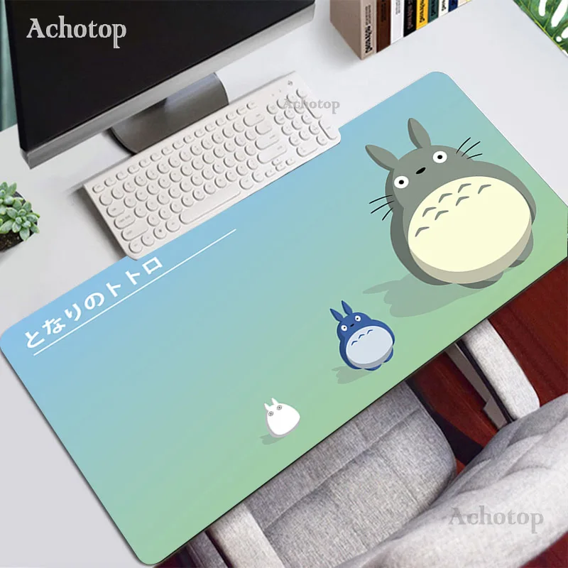 my neighbor totoro laptop gaming mice mouse pad cute gaming mousepad large keyboard for computers deak mat 700x300 for cs go free global shipping