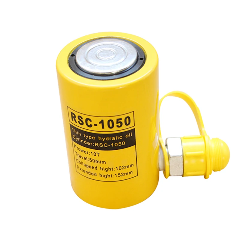 Короткий тип гидравлический цилиндр RSC-1050 гидравлический домкрат с выходом 10 т, Ход 50 мм