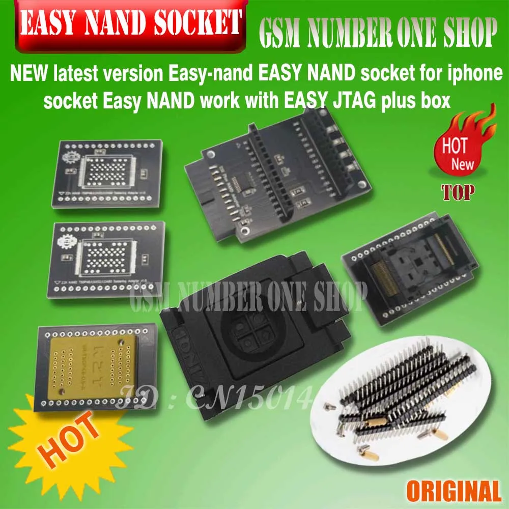 Последняя версия 2020 Easy-nand EASY NAND socket для iphone Easy легкий и JTAG plus | Мобильные телефоны