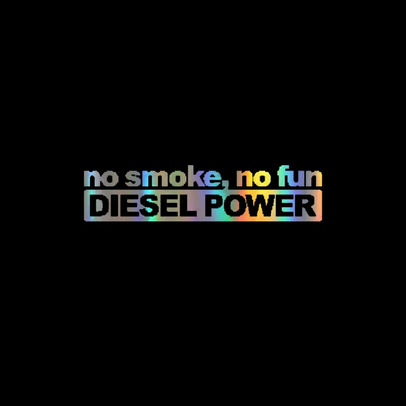 

DIESEL POWER Reflective Laser Car Stickers Motorcycle Decal Bumper Fun Reflective Cover Scratches Auto Accessories PVC15cm X4cm
