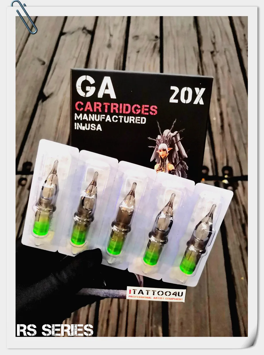 Тату картридж одноразовый полуперманентный для тату машинки 5M1/7M1/9M1/11M1/13M1/15M1 10