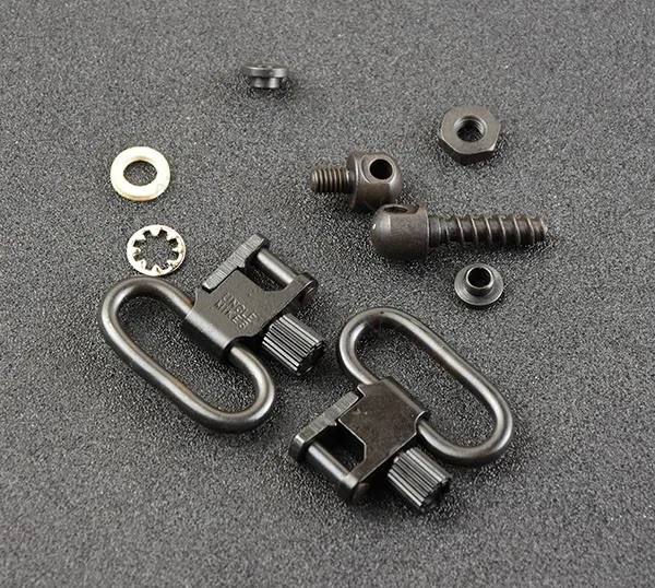 Спарта все стальной пистолет слинг Qd Вертлюги с Ruger Blued mini 14 винтовка Слинг