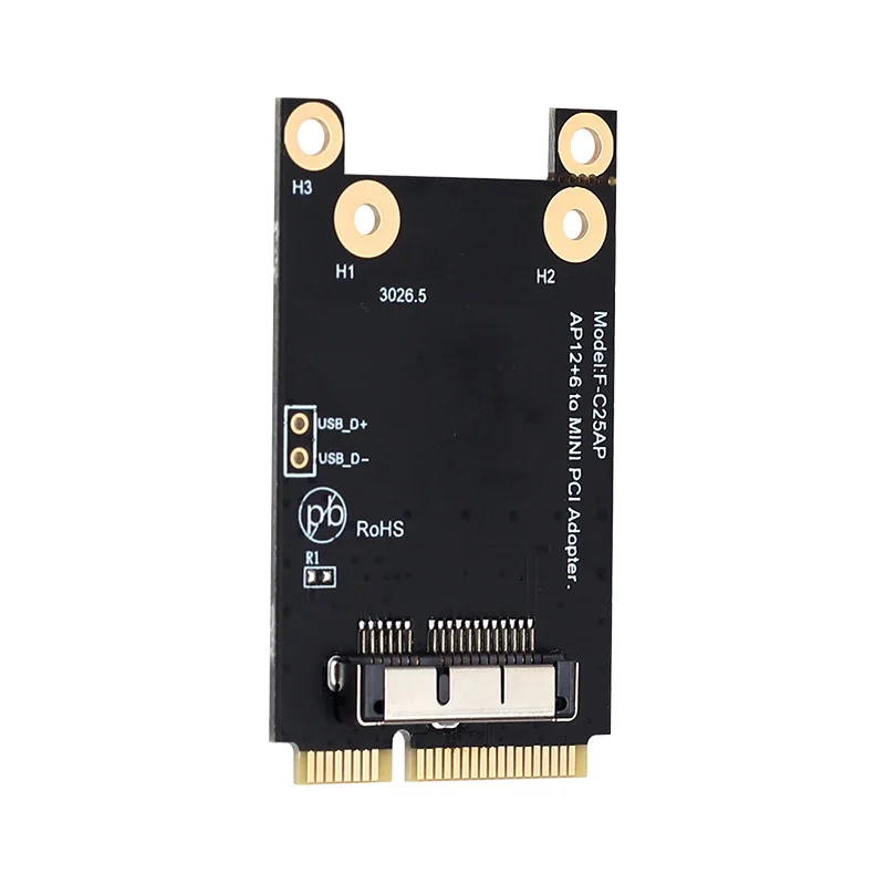 Мини адаптер PCI E для беспроводной Wi Fi карты BCM94360CD BCM94331CD BCM94360CS BCM94360CS2 подходит macbook