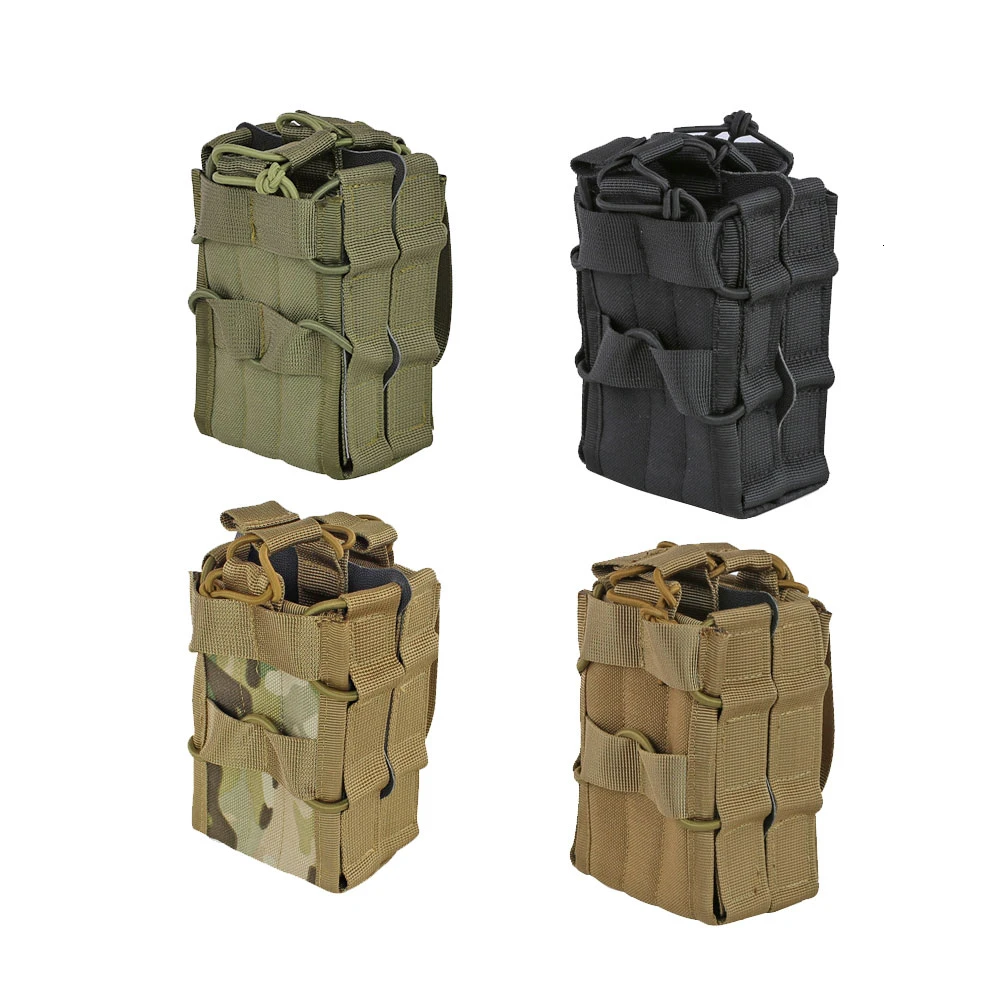 Сумка журнал с системой Molle 1000D нейлоновая двухслойная сумка для хранения