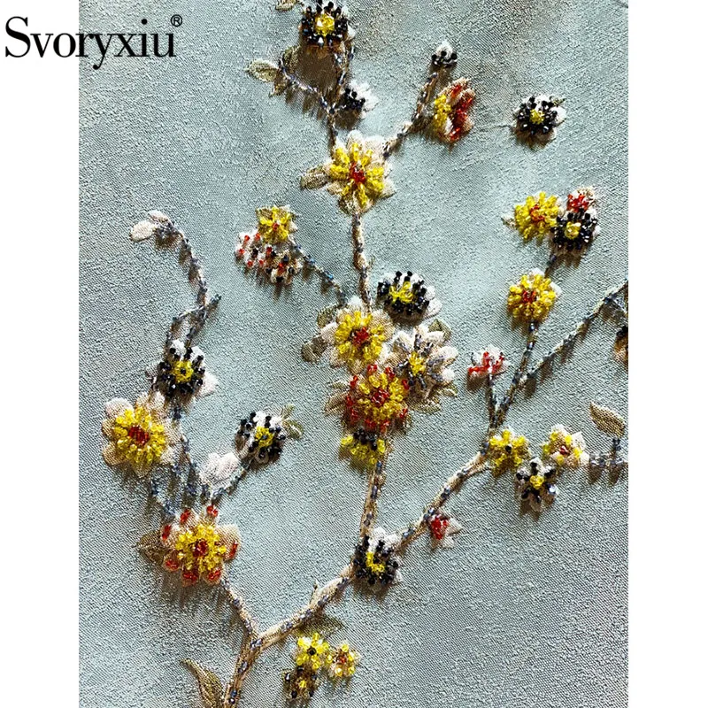 Svoryxiu/дизайнерское осенне-зимнее короткое платье без рукавов женские