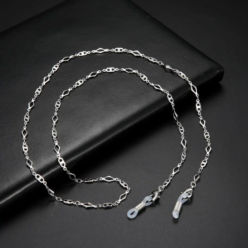 Teamer Модная маска для лица цепочка женщин ожерелье золотого цвета металлические