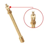 Удлинитель латунного стержня клапана колеса 100 мм, подходит для авто, мотоцикла, запчасти для автомобиля, мотоцикла, аксессуары