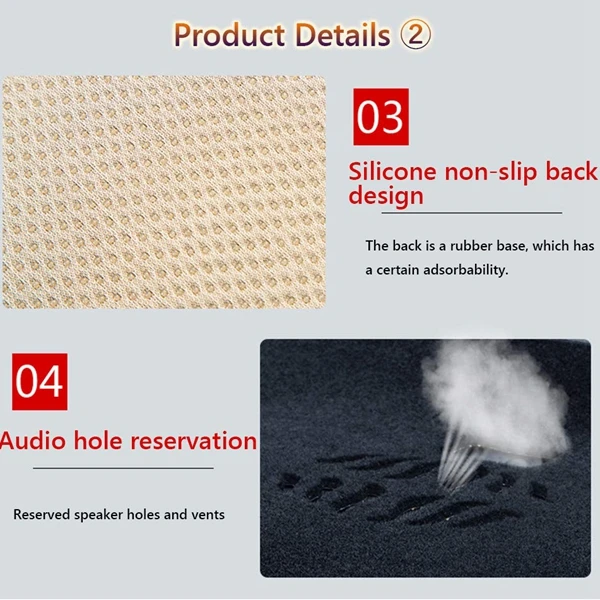 Коврик для приборной панели Tesla Model 3 2017 2018 2019 покрытие ковров солнцезащитный