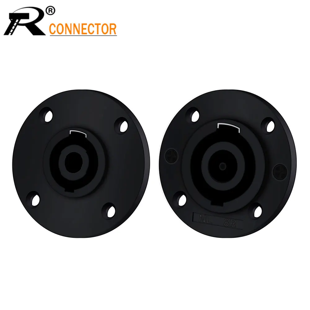 20 шт. высококачественный 8-контактный 4-контактный разъем Powercon гнездовой для