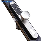 Умный домашний водонепроницаемый электронный цифровой дверной замок, БЕСКЛЮЧЕВОЙ умный дверной замок со скользящим кодом для алюминиевой стеклянной двери с 3585 мертвыми