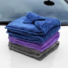 Супервпитывающее полотенце из микрофибры, 350 гм2, ультрамягкое полотенце без полотенце для мытья и сушки автомобиля, 40x40 см, Прямая поставка