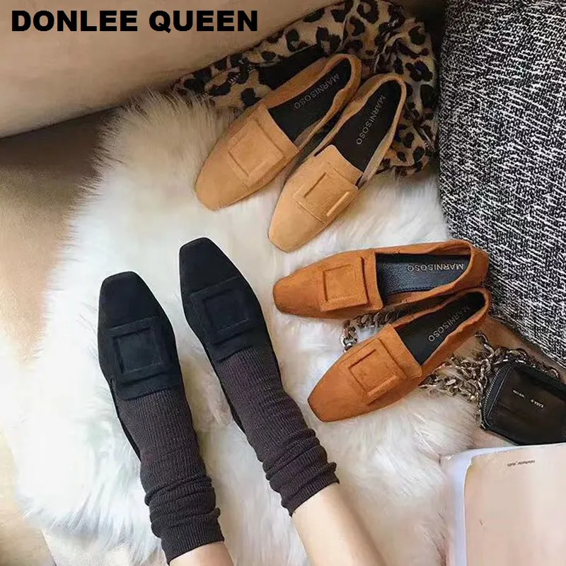DONLEE QUEEN/женская повседневная обувь на плоской подошве Модные балетки женские