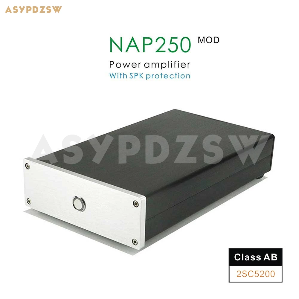 Миниатюрный стерео усилитель мощности NAP250 MOD 2SC5200 на базе цепи UK NAIM с защитой SPK 80