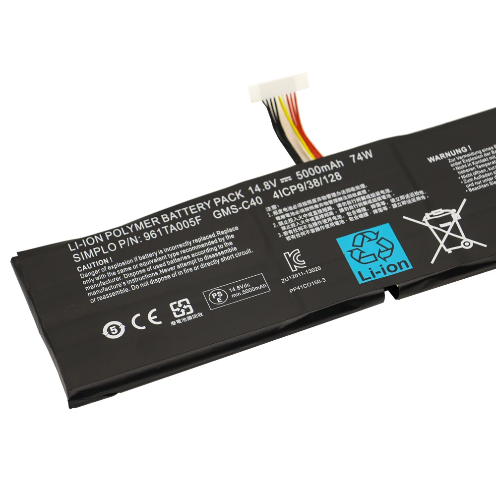 SHUOZB Новая фотография для Razer Blade Pro 17 2013 2015 Φ 14 8 V 74Wh 5000mAh|Аккумуляторы ноутбуков| |