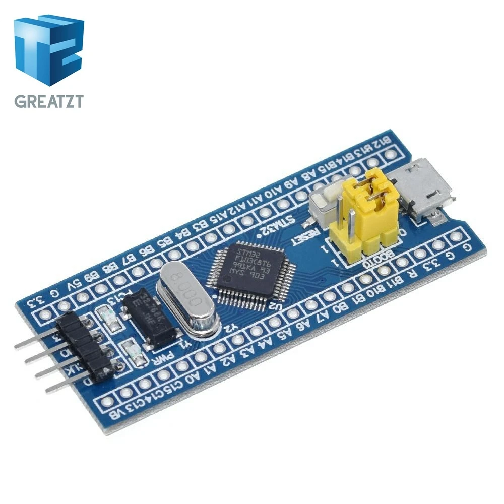 STM32F103C8T6 ARM STM32 минимальная системная макетная плата модуль для Arduino DIY Kit+ ST-Link V2 Mini STM8 симулятор загрузки