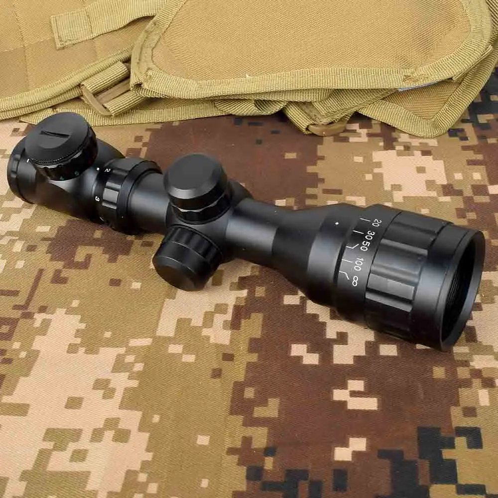 Reflex 2-6x32 тактический Красный Зеленый Mil-dot прицел Пикатинни Крепление Открытый Охота