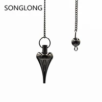 metal pendant spirit swing divination hypnosis metal brass non crystal metal copper pendulum energy therapy