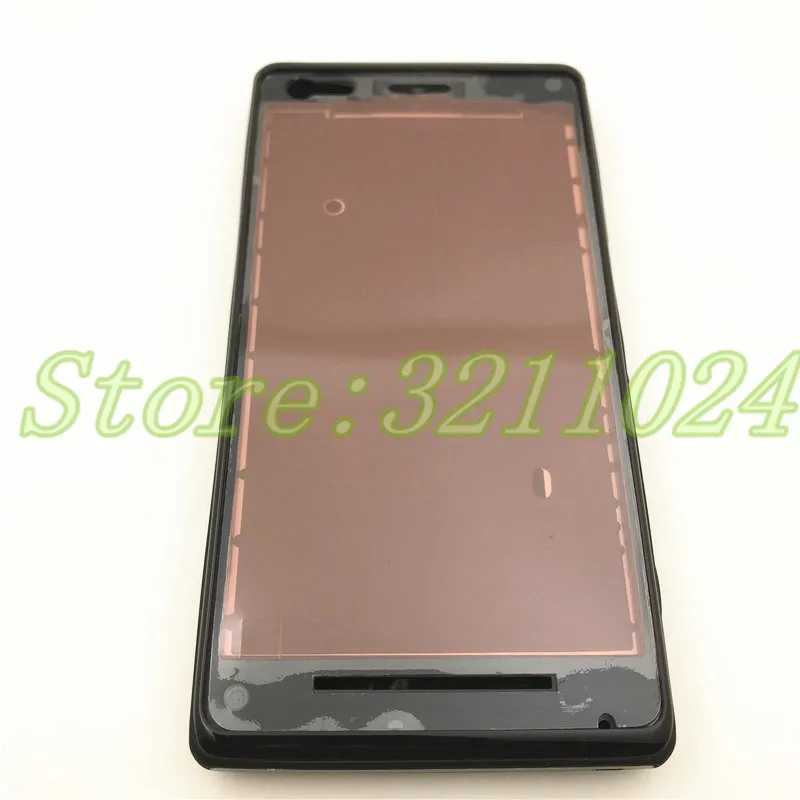 Высокое качество полной лампы проектора Sony Xperia M C1904 C1905 C2004 C2005 ЖК-панель средняя рамка чехол Крышка батарейного отсека Боковая кнопка