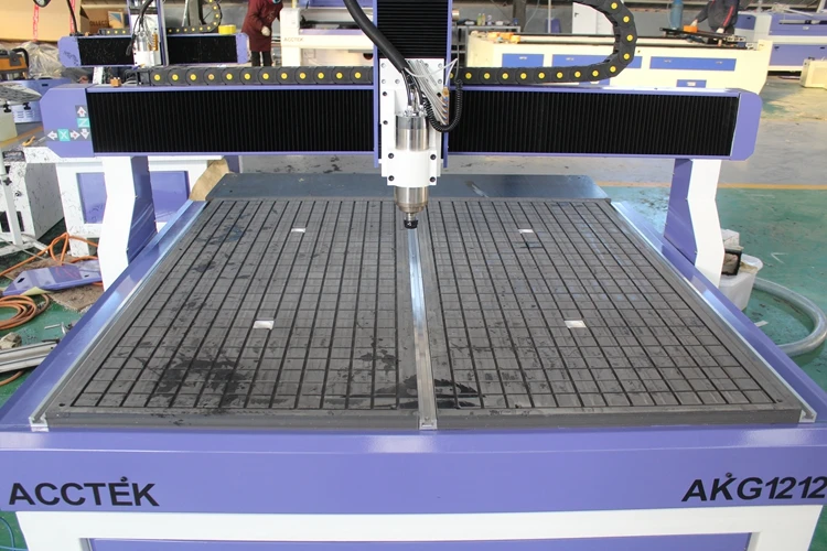 Jinan AccTek AKG1212 wood door making cnc machine 3 axis cutting router 1200*1200mm size | Инструменты