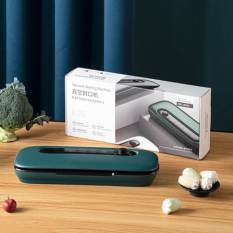 

Vacuum Sealer Machine for Kitchen Storage Organization Free Gift 10 Pcs Vacuum Bag for Food Vacuum Packaging