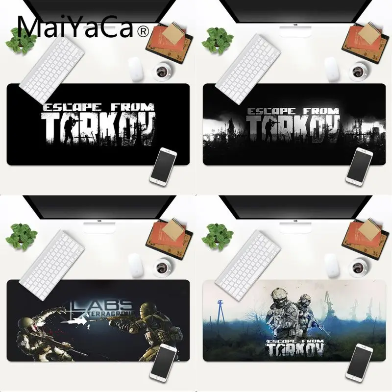 

Escape from Tarkov Mouse Pad Big Gamer Play Mats Computer Gaming Accessories L Large Mousepad Keyboard Rubber Games pc Desk Pad