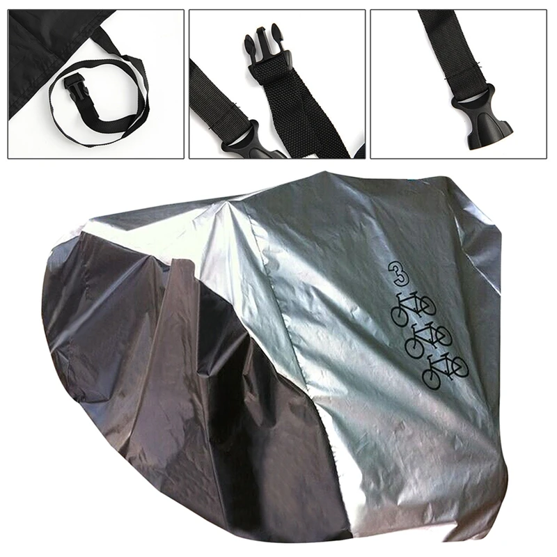 

Waterproof Triple 3 Bike Nylon Bicycle Cycle Scooter Dust Resistant Rain Cover